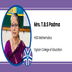 Vignan College of Education, HOD Mathematics: Mrs. T.B.S Padma Interview